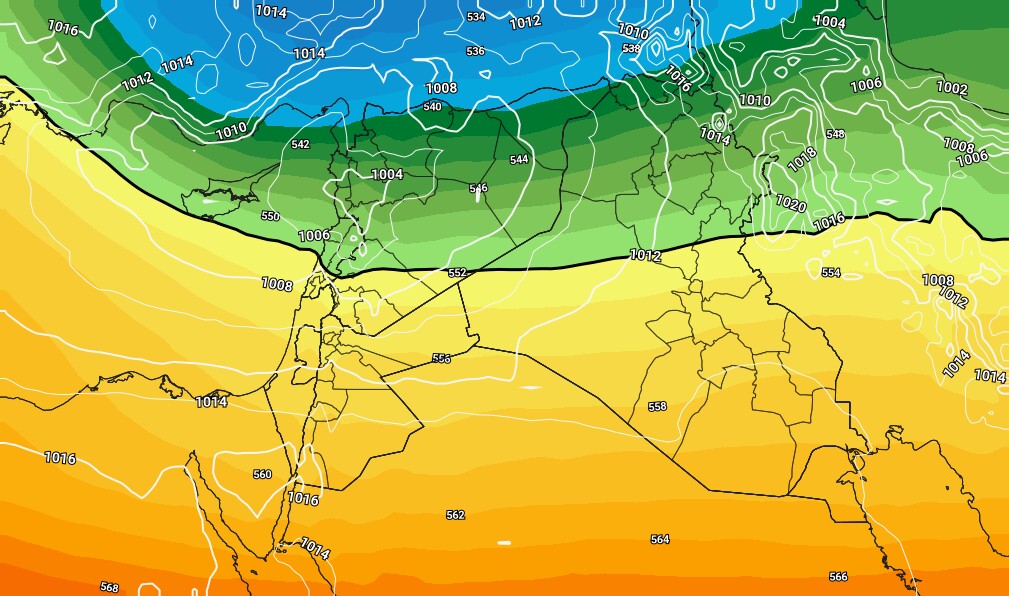 الأردن: زخات أمطار وضباب الليلة ونهار الأحد ومنخفض جوي جديد يوم الاثنين بإذن الله