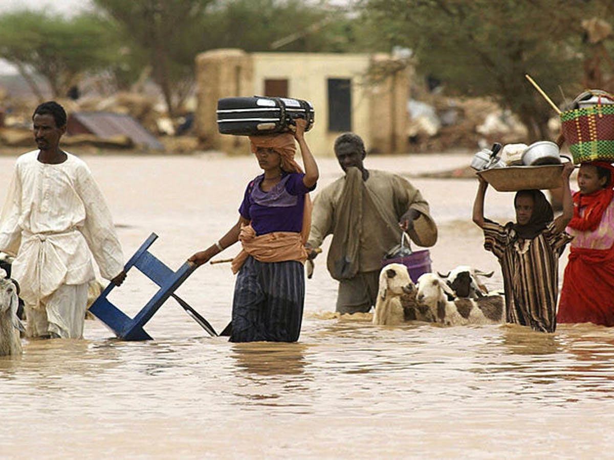 Catastrophic floods submerge a number of villages in Sudan and leave dozens  of deaths.. and this is what is happening in Sudan | ArabiaWeather |  ArabiaWeather