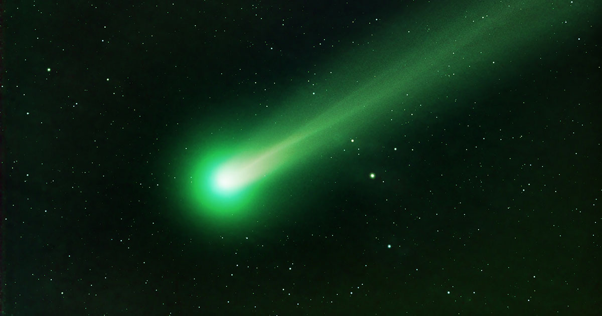 Historic event: The green comet will be visible in Earth's sky this week  for the first time in 50,000 years | ArabiaWeather | ArabiaWeather